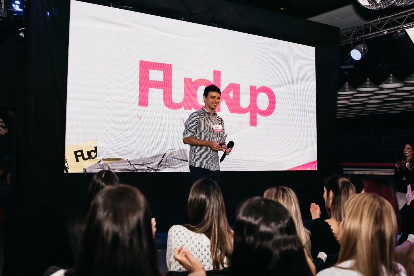 Bruno Ferrero en Fuckup Nights 2023